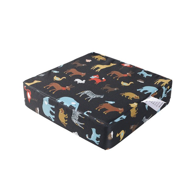 Kid Chair Cushion High Seat Pad Baby Black-1864184253286322176