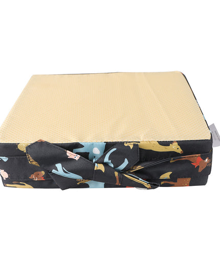 Kid Chair Cushion High Seat Pad Baby Black-1864184253286322179