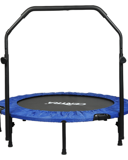 Centra 48" Foldable Mini Trampoline Rebounder Fitness-1894516809898528776