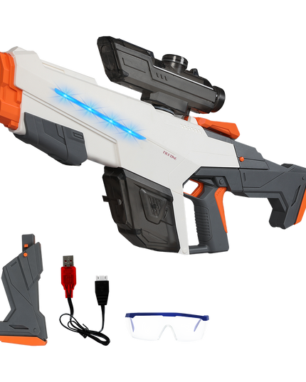Kids Automatic Electric Water Gun with LED-1894516769285083144