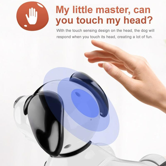 Programmable Rc Robot Dog Toy - Yellow-1902560098652393478