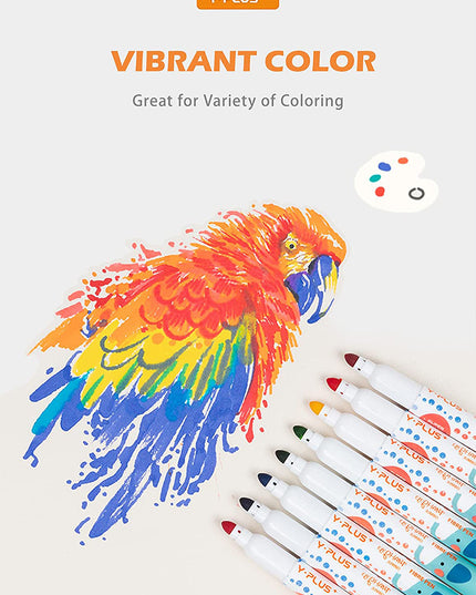 YPLUS Elephant Watercolor JUMBO Markers Set 12 Colours-1894516810909356039