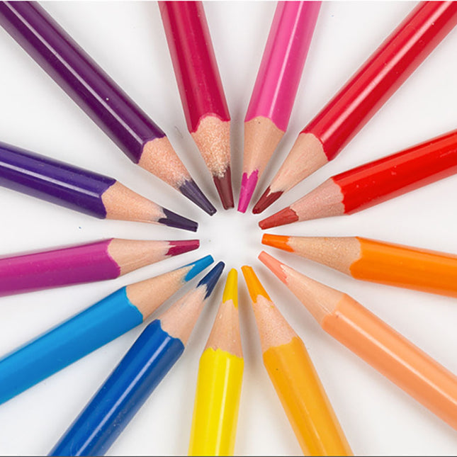 Yplus Erasable Color Pencil with Eraser 24 Colours-1894516811060350978