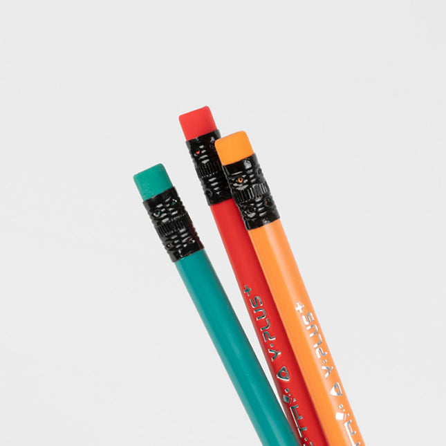 Yplus Erasable Color Pencil with Eraser 24 Colours-1894516811060350979