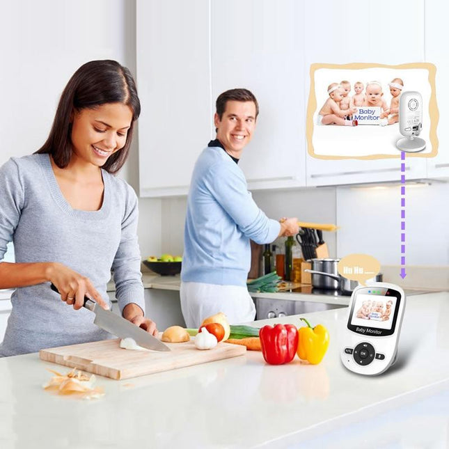 2.4 Wireless Baby Monitor With Night Vision & Two-Way Talk-1902560081648685060
