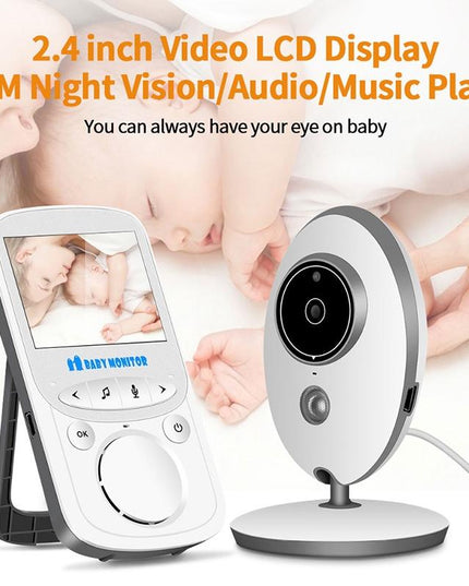 2.4 Lcd Wireless Baby Monitor With Night Vision & Two-Way Talk-1902560076770709511