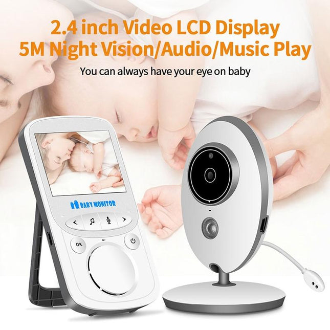 2.4 Lcd Wireless Baby Monitor With Night Vision & Two-Way Talk-1902560076770709511
