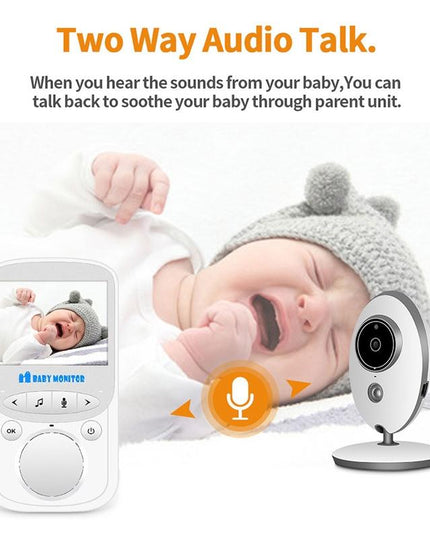 2.4 Lcd Wireless Baby Monitor With Night Vision & Two-Way Talk-1902560076770709513