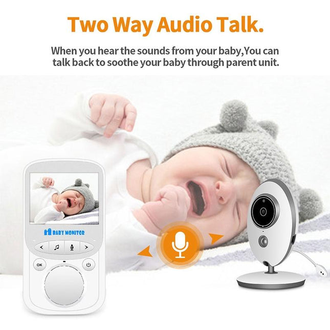 2.4 Lcd Wireless Baby Monitor With Night Vision & Two-Way Talk-1902560076770709513