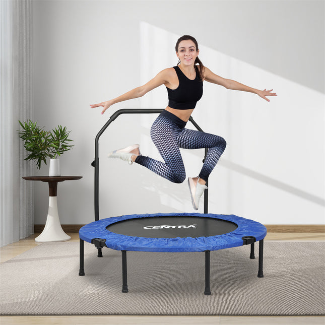 Centra 48" Foldable Mini Trampoline Rebounder Fitness-1894516809898528774