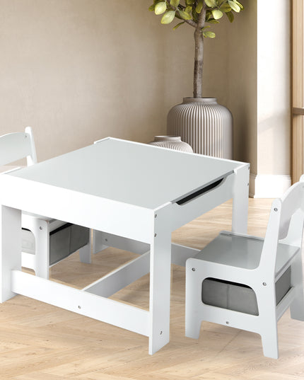 BoPeep Kids Table and Chairs Set Storage-1864184317643722758
