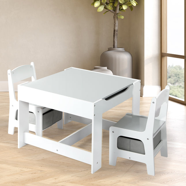 BoPeep Kids Table and Chairs Set Storage-1864184317643722758