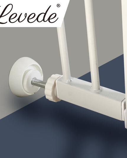 Levede Baby Safety Gate Wall Bumper White-1864183160783376390