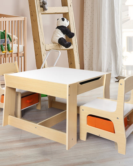 BoPeep Kids Table and Chair Set Storage-1864184317501116422
