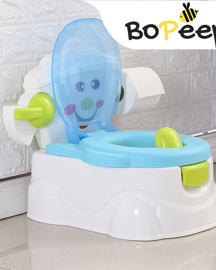 BoPeep Kids Potty Trainer Seat Safety Blue-1899652500261310471