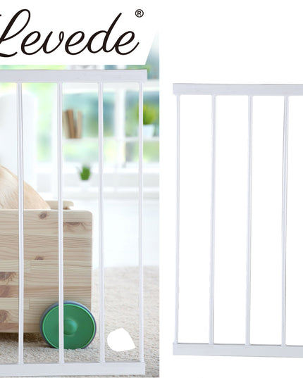 Levede Baby Safety Gate Adjustable Pet White 30cm Extension-1864183161852923911