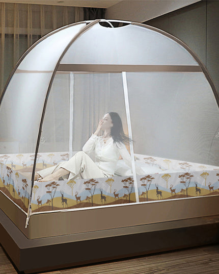 Dreamz Mosquito Bed Nets Foldable Canopy Queen-1864184402960060423