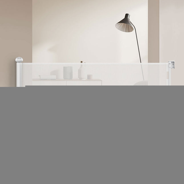 BoPeep Retractable Baby Safety Gates 300cm White 300 cm-1864184339819008007