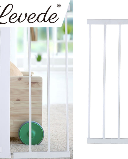 Levede Baby Safety Gate Adjustable Pet White 20cm Extension-1864183161550934023