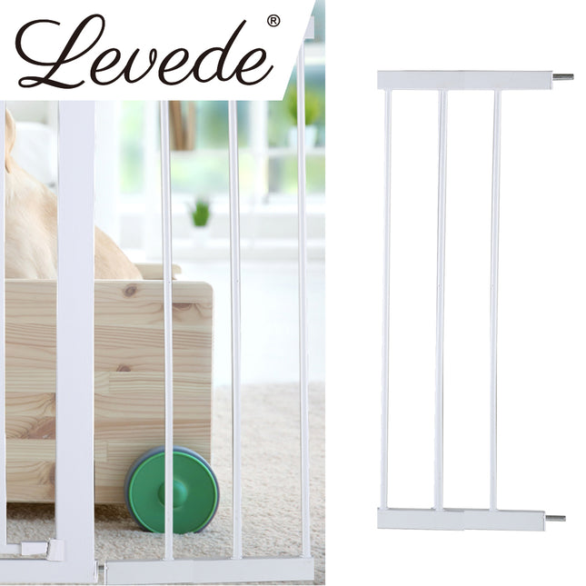 Levede Baby Safety Gate Adjustable Pet White 20cm Extension-1864183161550934023