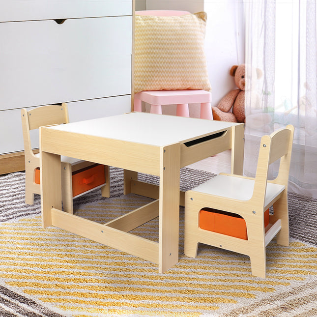 BoPeep Kids Table and Chair Set Storage-1864184317501116423