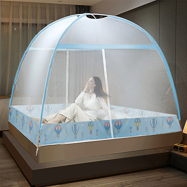 Dreamz Mosquito Bed Nets Foldable Canopy Queen-1864184402624516103