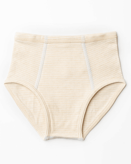 Angel Dept Organic Cotton Kids Underwear Stripe Briefs (Boy) 120-1875027502892716032