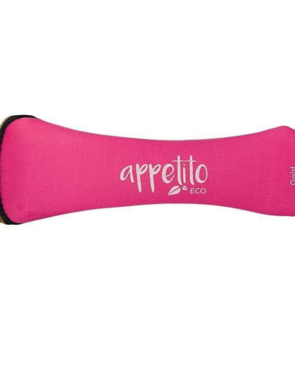 Appetito ? Stainless Steel Traveller?s Cutlery Set in Zippered Pouch Fuschia-1875027416934649857
