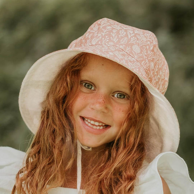 Bedhead Heritage Reversible Bucket Hat- Freya/Flax S-1875027499537272837