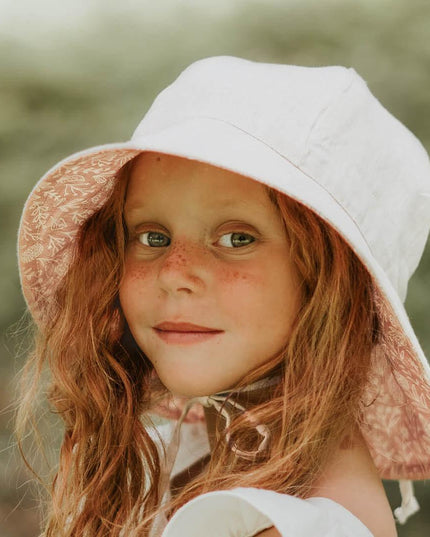 Bedhead Heritage Reversible Bucket Hat- Freya/Flax S-1875027499537272839