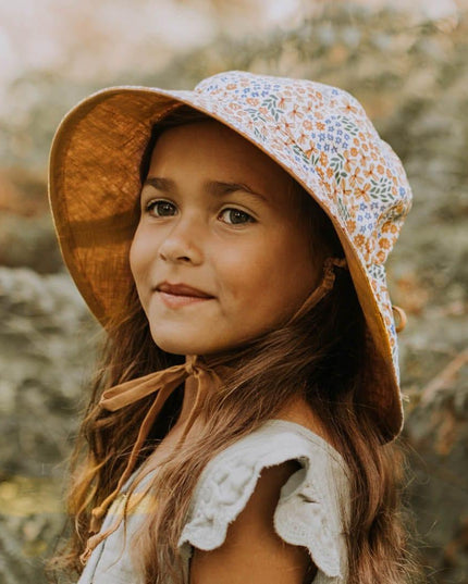 Bedhead Heritage Reversible Bucket Hat-Mabel/Maize S-1875027498950070276