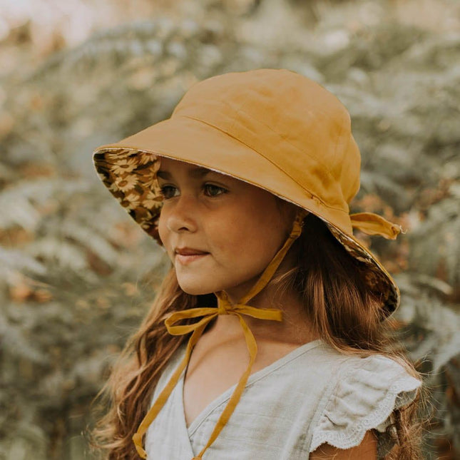 Bedhead Heritage Reversible Bucket Hat- Maggie/Maize M-1875027499247865860