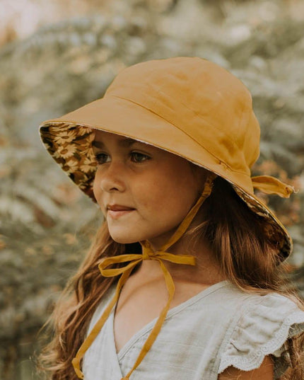 Bedhead Heritage Reversible Bucket Hat- Maggie/Maize S-1875027499398860804