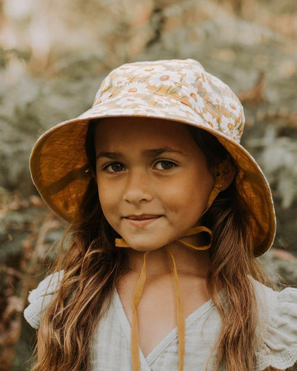 Bedhead Heritage Reversible Bucket Hat- Maggie/Maize S-1875027499398860805