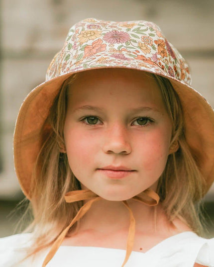 Bedhead Heritage Reversible Bucket Hat- Matilda/Maize M-1875027499675684871