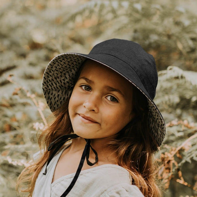 Bedhead Heritage Reversible Explorer Hat- Billie/Ebony S-1875027498501279751