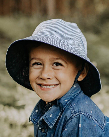 Bedhead Heritage Reversible Explorer Hat- Charlie/Indigo S-1875027498031517703