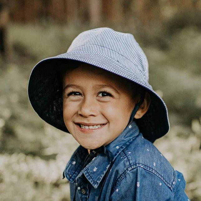 Bedhead Heritage Reversible Explorer Hat- Charlie/Indigo S-1875027498031517703
