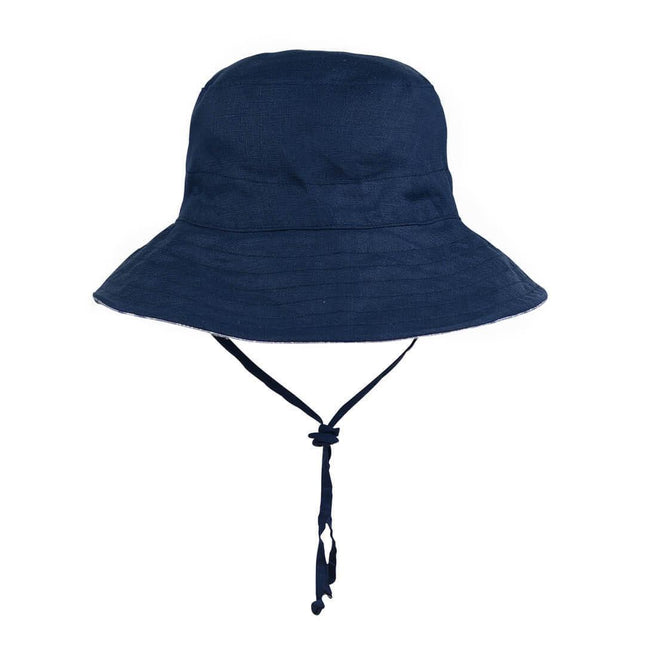 Bedhead Heritage Reversible Explorer Hat- Shibori/Indigo L-1875027498652274691