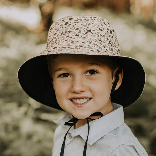 Bedhead Heritage Reversible Explorer Hat- Terrazzo/Ebony S-1875027497440120836