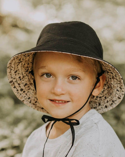 Bedhead Heritage Reversible Explorer Hat- Terrazzo/Ebony S-1875027497440120837