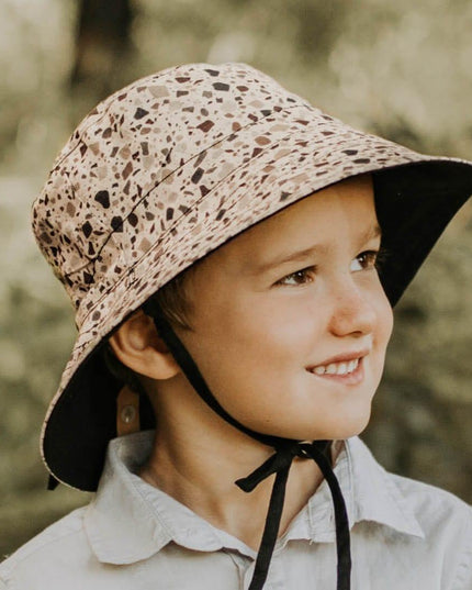 Bedhead Heritage Reversible Explorer Hat- Terrazzo/Ebony S-1875027497440120839