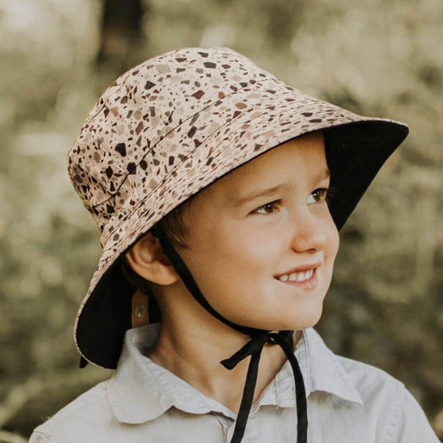Bedhead Heritage Reversible Explorer Hat- Terrazzo/Ebony S-1875027497440120839