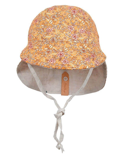 Bedhead Heritage Reversible Legionnaire Hat- Alice/Flax S-1875027480000204801