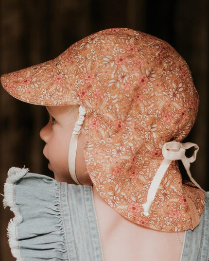Bedhead Heritage Reversible Legionnaire Hat- Alice/Flax S-1875027480000204804