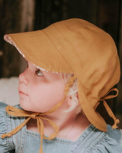 Bedhead Heritage Reversible Legionnaire Hat- Matilda/Maize S-1875027479861792775