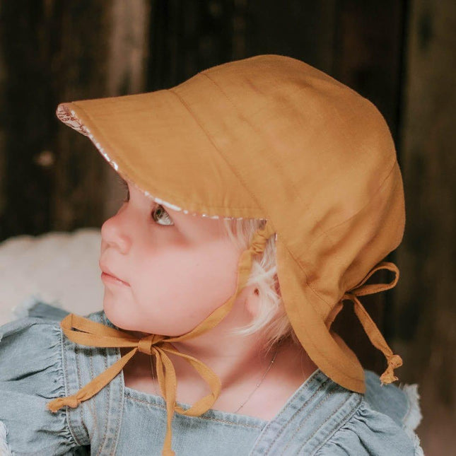 Bedhead Heritage Reversible Legionnaire Hat- Matilda/Maize S-1875027479861792775