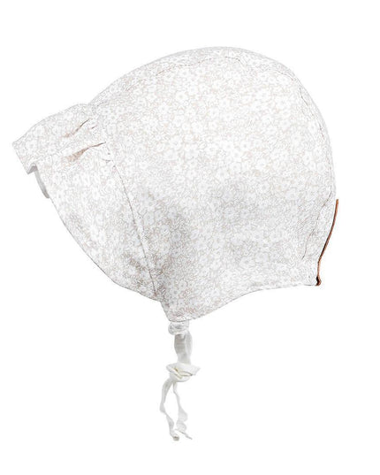 Bedhead Heritage Reversible Ruffle Bonnet Hat-Willow/Blanc M-1875027434370371584