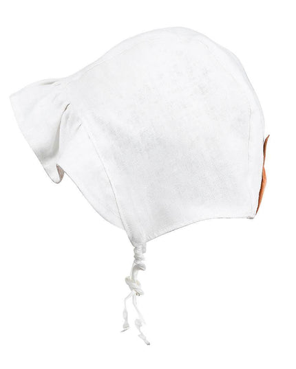 Bedhead Heritage Reversible Ruffle Bonnet Hat-Willow/Blanc M-1875027434370371586