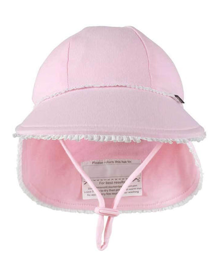 Bedhead Legionnaire Hat - Ruffle Trim 'Blush? L-1875027495175196672